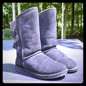 Black bearpaw boots